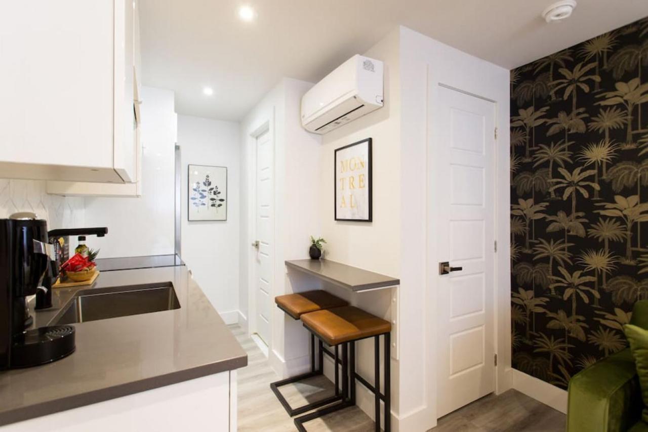 Palms Little Italy Studio With Full Bathroom By Denstays مونتريال المظهر الخارجي الصورة